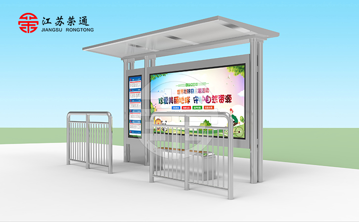 北京不銹鋼公交站臺設計效果圖 北京不銹鋼公交站臺設計效果圖